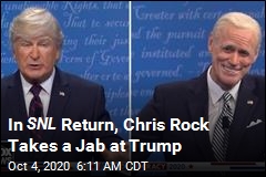 In SNL Return, Chris Rock Takes a Jab at Trump