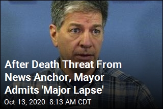 News Anchor Threatens to Kill Mayor, Who Makes Admission