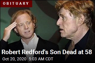 Robert Redford&#39;s Son Dead at 58