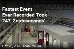 &#39;Zeptoseconds&#39; Measure Fastest Event Ever Recorded