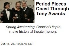 Period Pieces Coast Through Tony Awards