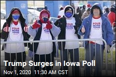 Trump Now Leads in Iowa: Poll