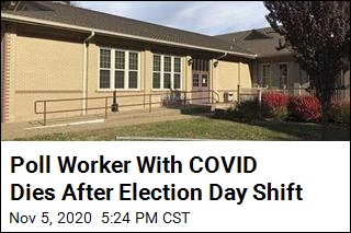 Poll Worker With COVID Dies After Election Day Shift