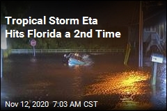Tropical Storm Eta Hits Florida a 2nd Time
