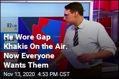 He Wore Gap Khakis On the Air. Now Everyone Wants Them