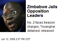 Zimbabwe Jails Opposition Leaders