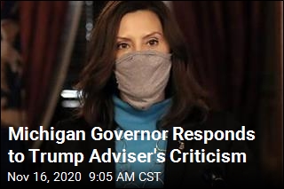 Michigan Governor Responds to Trump Adviser&#39;s Criticism