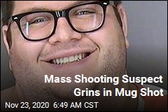 Suspect in Mass Shooting Grins in Mug Shot