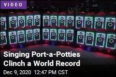 It&#39;s a World Record for ... Singing Port-a-Potties