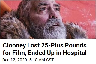 Clooney&#39;s Weight Loss for Movie Role Led to Hospital Visit