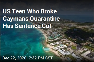 Sentence Altered for Teen Who Broke Caymans Quarantine
