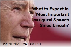 Biden&#39;s Inaugural Speech the &#39;Most Important&#39; One &#39;Since Lincoln&#39;