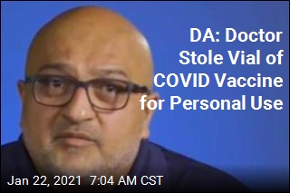 DA: Doctor Swiped COVID Vaccine to Give to Family