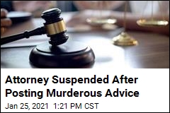 Attorney&#39;s How-to-Murder Advice Earns Him a Suspension