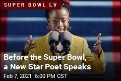 Before the Super Bowl, a New Star Poet Speaks