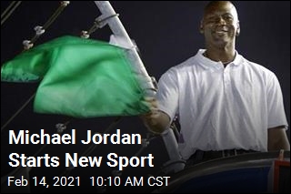 Michael Jordan Debuts at Daytona