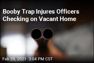 Booby Trap Injures Officers Checking on Vacant Home