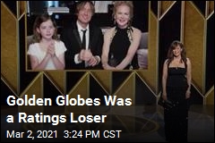 Viewers Take a Pass on Golden Globes