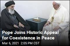 Pope Joins Historic Appeal for Coexistence in Peace