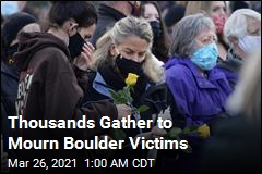 Thousands Gather to Mourn Boulder Victims