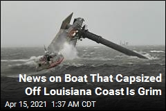 1 Killed, 12 Missing After Boat Capsized Off Louisiana Coast
