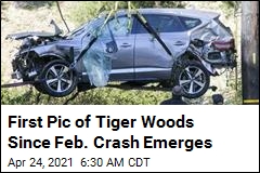 First Pic of Tiger Woods Since Feb. Crash Emerges