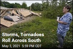 Storms, Tornadoes Roll Across South