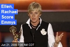 Ellen, Rachael Score Emmys