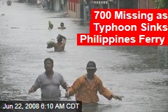 700 Missing as Typhoon Sinks Philippines Ferry