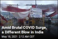 Amid Devastating COVID Surge, Fresh Tragedy for India