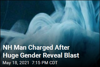 NH Man Charged After Huge Gender Reveal Blast