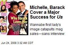 Michelle, Barack Cover a Major Success for Us