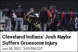 Cleveland Indians&#39; Josh Naylor Suffers Gruesome Injury