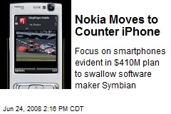 Nokia Moves to Counter iPhone
