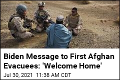 First Evacuated Afghans Arrive in US