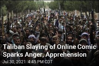Online Comic&#39;s Execution by Taliban Adds to Apprehension