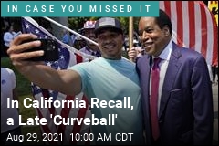 In California Recall, a Late &#39;Curveball&#39;