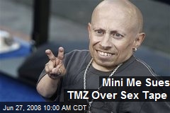 Mini Me Sues TMZ Over Sex Tape