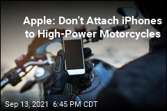 Apple Warns Against Attaching iPhones to Motorcycles