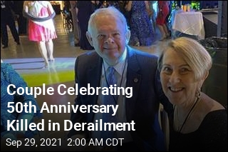 Couple Celebrating 50th Anniversary Killed in Derailment