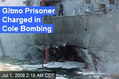 Gitmo Prisoner Charged in Cole Bombing