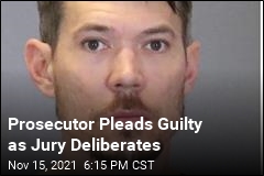 Prosecutor Pleads Guilty as Jury Deliberates