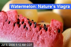 Watermelon: Nature's Viagra