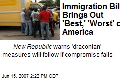 Immigration Bill Brings Out 'Best,' 'Worst' of America