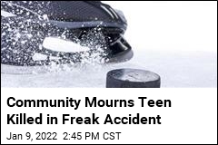 High School Player Dies in Freak Hockey Accident