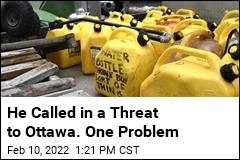 He Called in a Threat to Ottawa. One Problem