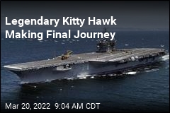 Famed USS Kitty Hawk Is Sailing to the Scrapyard