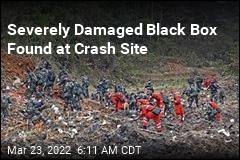 Severely Damaged Black Box Found at Crash Site