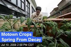 Motown Crops Spring From Decay