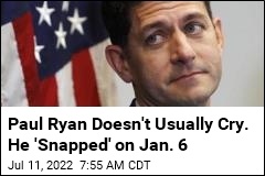 On This Day, Non-Crier Paul Ryan &#39;Found Himself Sobbing&#39;